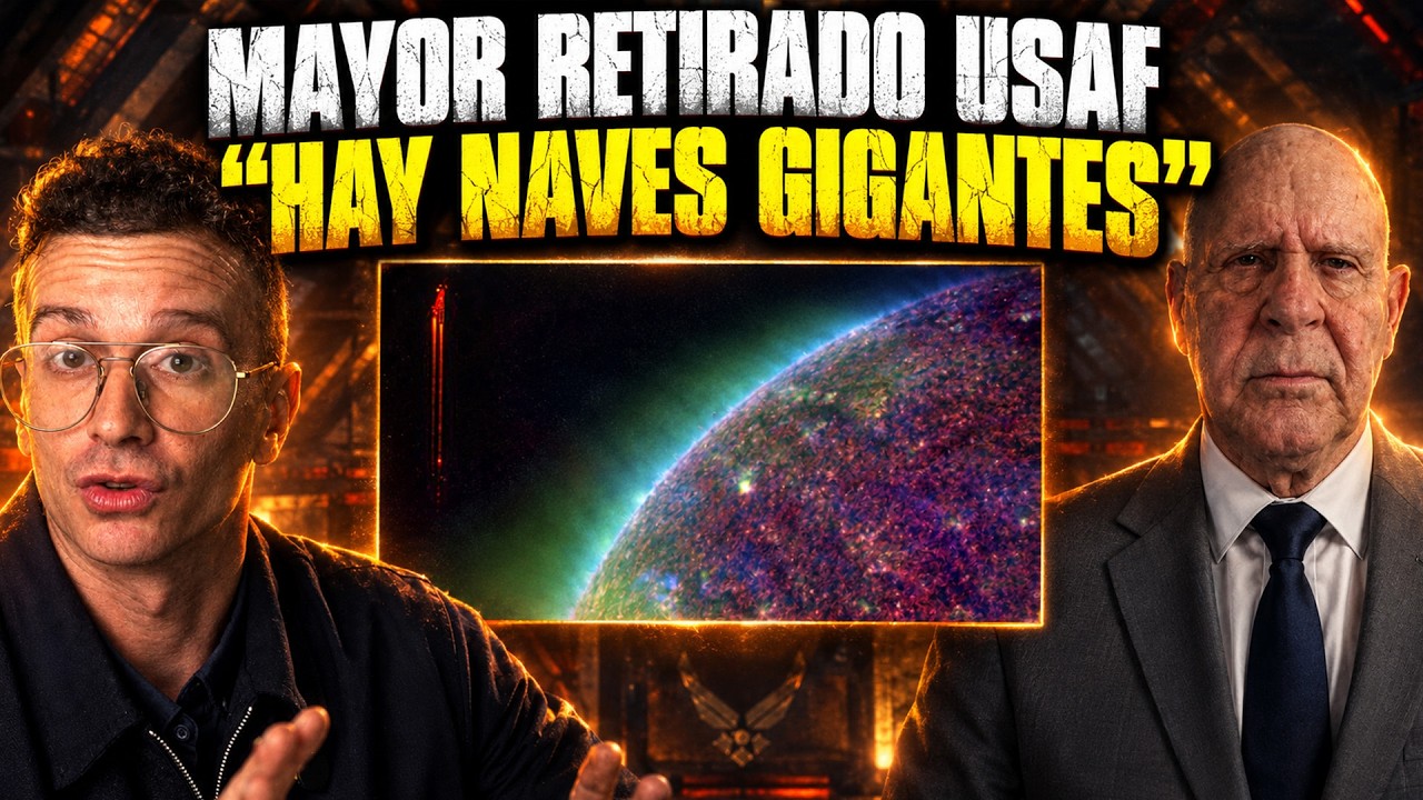 SARGENTO MAYOR RETIRADO DE LA USAF MUESTRA NAVES NODRIZA