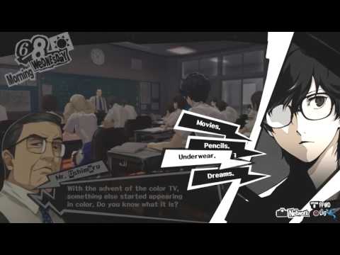 Persona 5 School Question & Answer - June