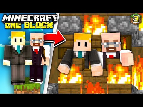 minecraft one block but EVERYTHING goes wrong
