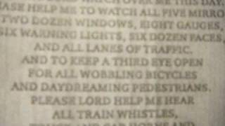 BUS DRIVER PRAYER