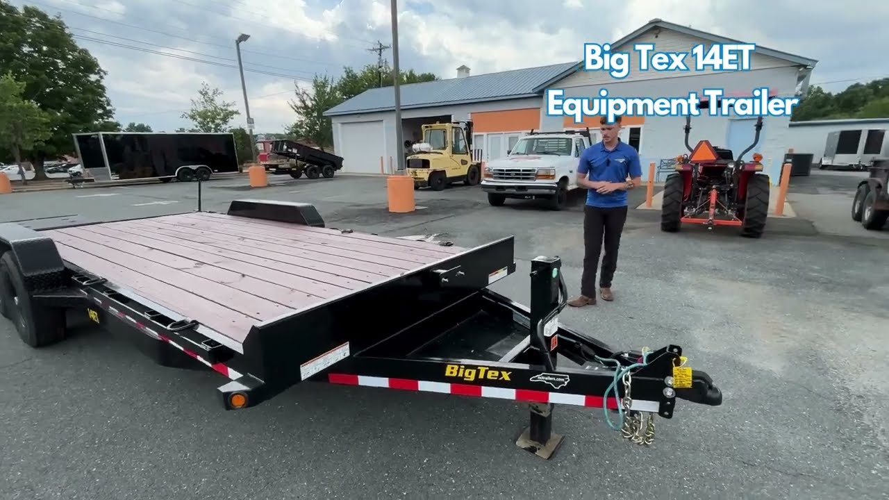 Big Tex 14ET Equipment Trailer - NC Trailers Product Spotlight
