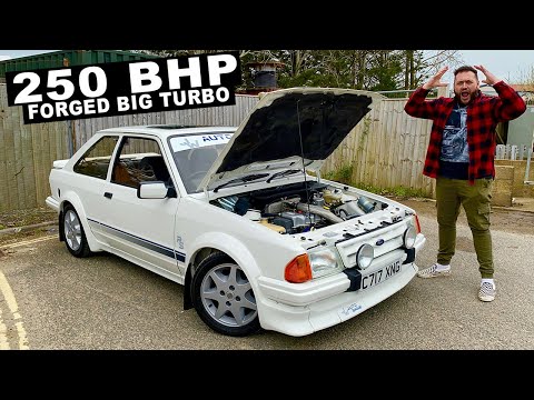 my friend bought a **250 BHP SERIES 1 RS TURBO** INSANE FULLY FORGED BIG TURBO!!