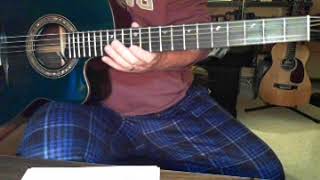 Bruce Cockburn TUTORIAL - "States I'm In"