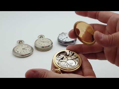 Pocket Watch Cases and How to Open