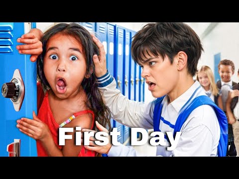 Our Daughters First Day of Real School *emotional*