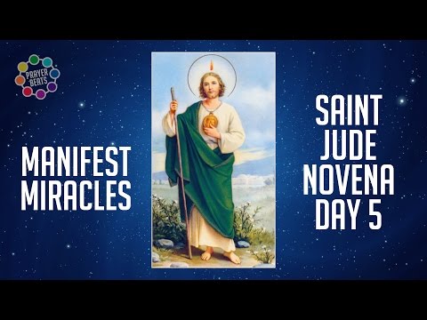 Powerful St. Jude Novena Prayer - Day 5 - Manifest Miracles - 528 hz meditation frequency