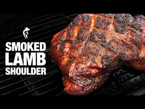 The Best Smoked Lamb Shoulder - New Zealand Lamb on a...