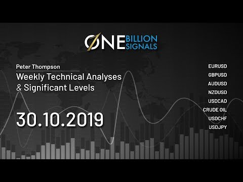 Peter Thompson - Weekly Technical Analyses & Significant Levels - 30.10.2019