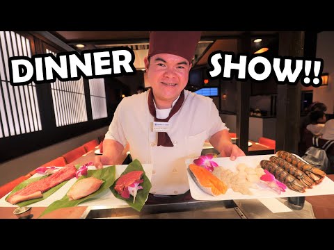 Comendo o MELHOR TEPPANYAKI de HONOLULU: BIFE ou LAGOSTA?