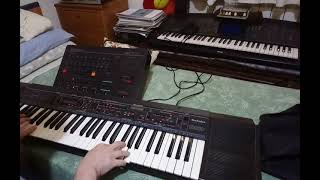 Video thumbnail for Old "vintage" Technics stuff: SY-DP50 PCM Drum Machine and SX-K450 Organ by Andro Umeda
