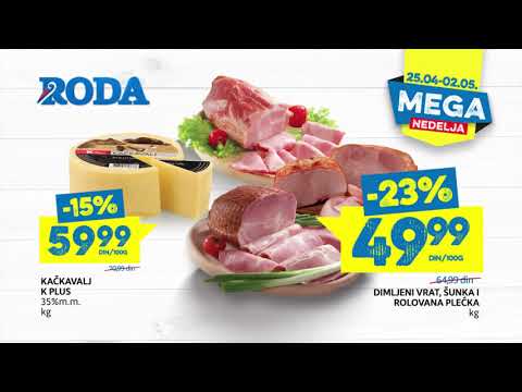 Roda | Mega nedelja 25.04 - 2.05.2019.