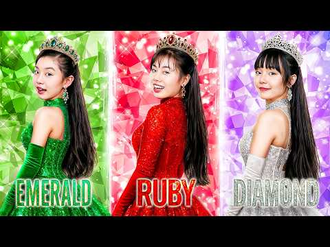 Poor Emerald Vs Rich Ruby Vs Super Rich Diamond Face Off At The Ball!