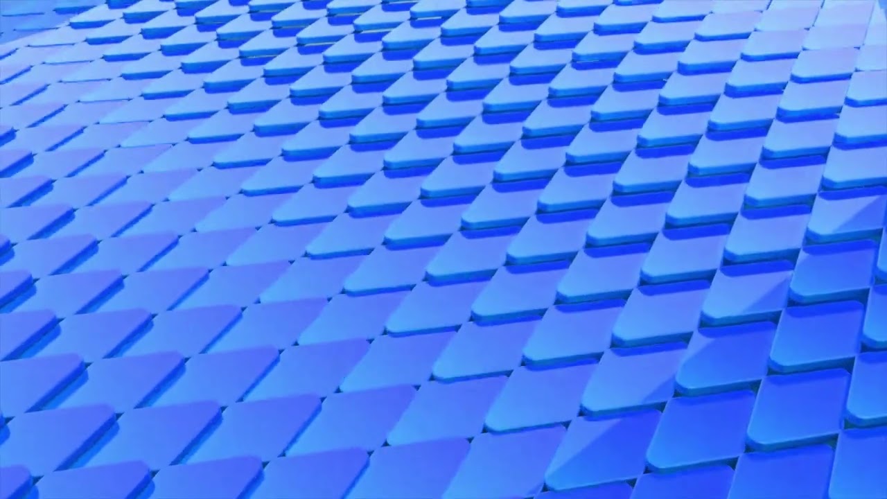 4K Blue Abstract Background  Smooth Geometric Pattern Animation No Copyright