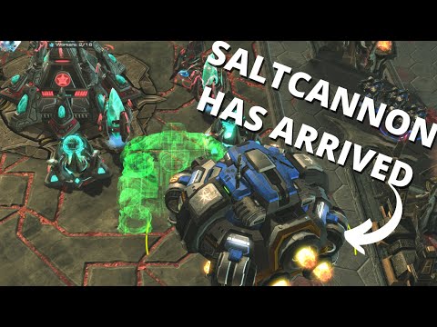 Protoss Gets Salty Against Crazy Planetary Fortress Rush (#4)