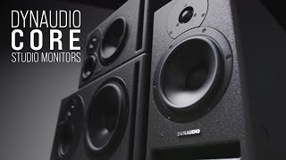Dynaudio Core Studio Monitors - Overview and Demo
