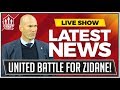 ZIDANE Offered Manchester United job with MOURINHO On Brink! Man Utd News