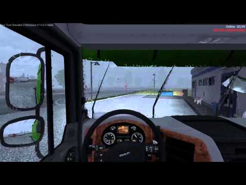 ets2mp DAF XF Genève - Luxembourg