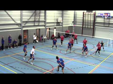 Volleybal Heren Promotieklasse D: VC Joure/Oudehaske H1 - Steevast H1 [06-03-2015]