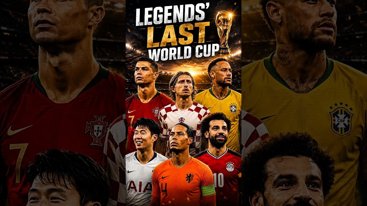 Legend Last – WORLD CUP 🥹💔 Ronaldo, Neymar, Modrić, Salah | ফুটবল খেলা #shorts