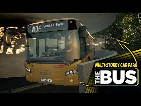 The Bus 2021 Gameplay 1.7 BETA - Airport Multi storey Car Park with the Return Route