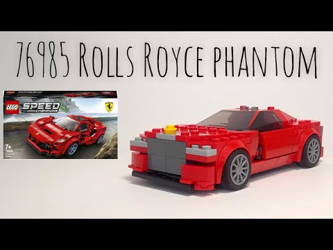 76895 alternative model lego Rolls Royce phantom | как сделать машину из Лего