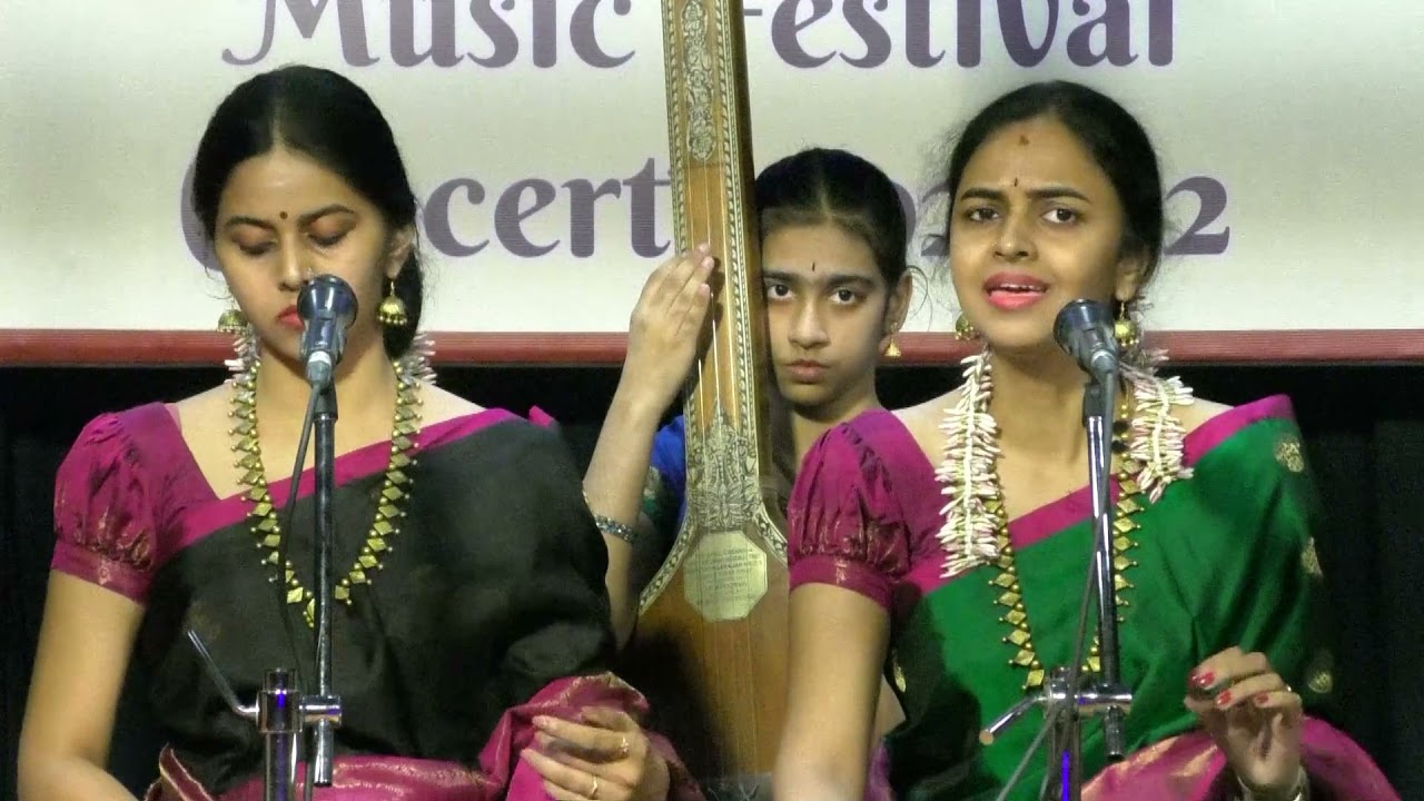 Anahita & Apoorva - Vocal l Carnatic Music Concert l Narada Gana Sabha