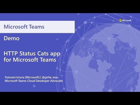 HTTP Status Cats App for Microsoft Teams