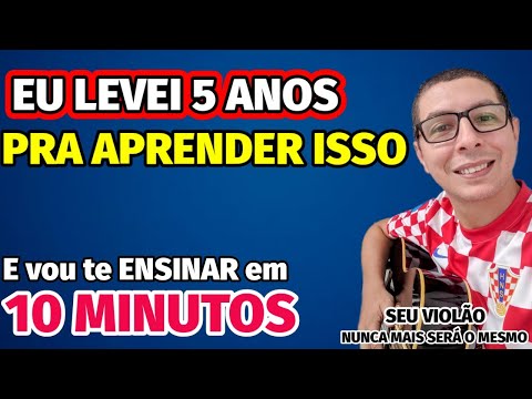 🎸Como utilizar as SÉTIMAS na Harmonia - ESSE MACETE GENIAL te faz TOCAR VIOLÃO como um PROFISSIONAL