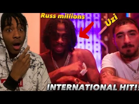 Incredible reaction to Russ Millions x Uzi International | Speechless!