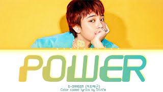 Download lagu G-DRAGON (지드래곤) 'POWER' | Color coded lyrics mp3