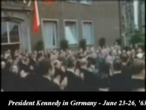 President John F Kennedy's visit to Germany in June 23-26, 1963 (Part 1)
