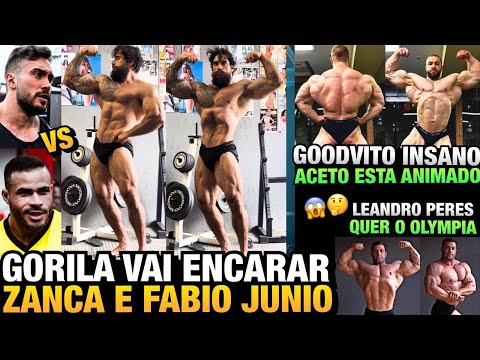 JULIO GORILA REVELA SHAPE ATUAL e VAI ENCARAR ZANCA E FABIO JUNIO + GOODVITO E LEANDRO PERES INSANOS