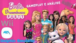 BARBIE DREAMHOUSE PARTY RODANDO NO DOLPHIN EMULATOR / GAMEPLAY E ANÁLISE 