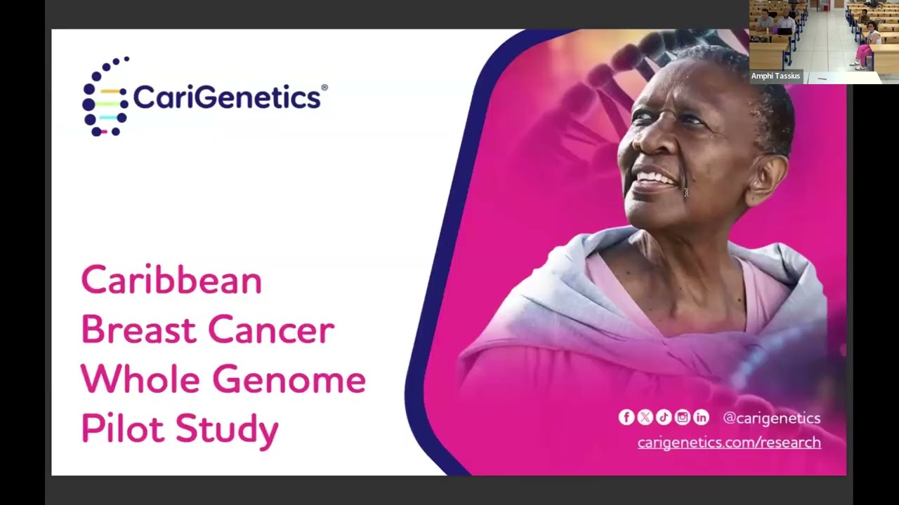Building genomic capacity in the region through the Caribbean Genome Program (Carika Weldon)
