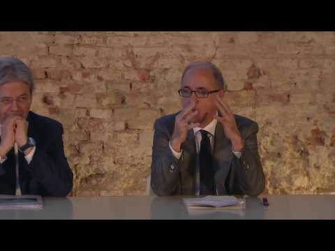 Conferenza stampa sul progetto “Casa Italia” (08/04/2017)