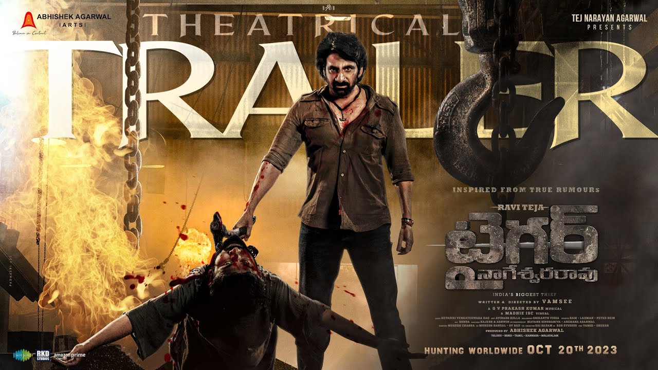 Tiger Nageswara Rao Official Trailer