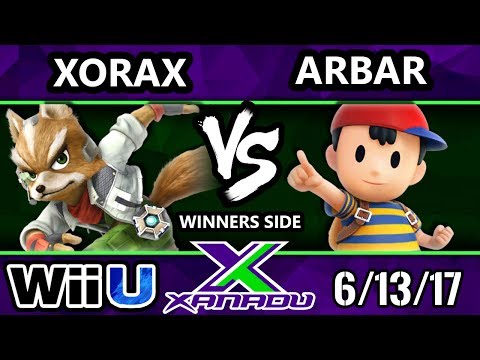 S@X 206 - Xorax (Fox) Vs. Arbar (Corrin, Ness) - SSB4 Tournament - Smash for Wii U.
