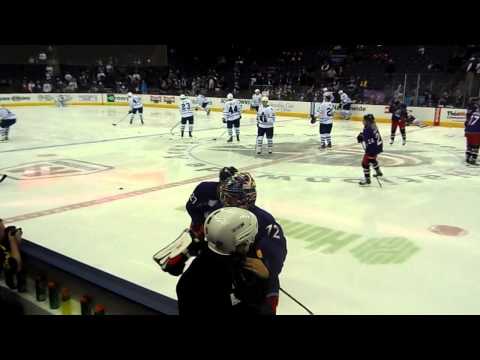 Columbus Blue Jackets Sergei Bobrovsky Upclose vs. Toronto Maple Leafs Pregame