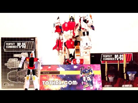 Stop Motion Review 077 - Quickslinger/Reprolabels/PE Addons - Combiner Wars Superion Part 3