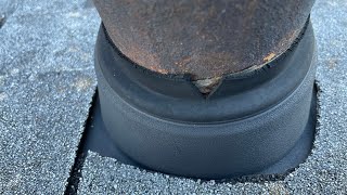 How To Fix Leaking Roof Vent Pipe Seal | Simple Tutorial