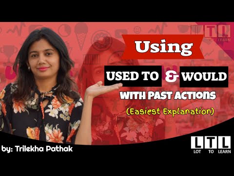 Using ‘Used to’ and ‘would’ with Past actions – English Grammar lesson
