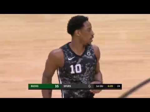DeMar DeRozan 28 points Highlights vs  Milwaukee Bucks