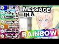 Hidden Message Rainbow Superchat (Kazama Iroha / Hololive) [Eng Subs]