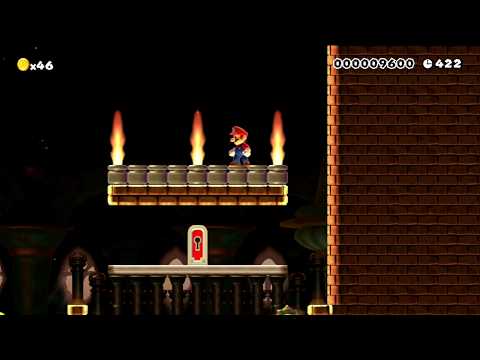 1-4 A Touch of Fire by Marsford - SUPER MARIO MAKER - NO COMMENTARY 1bc