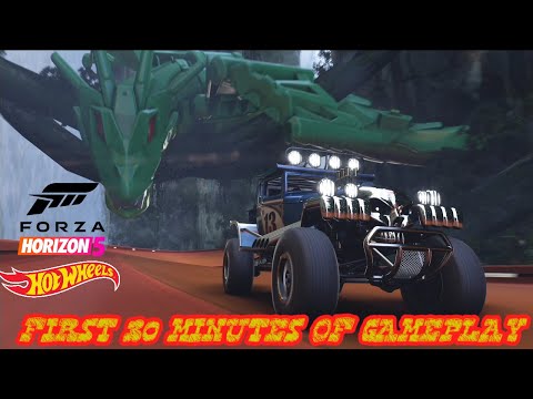 Forza Horizon 5 - Hot Wheels DLC - First 30 Minutes Of Gameplay