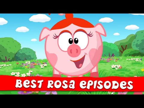 KikoRiki 2D | Best Rosa Episodes | Cartoon for Kids