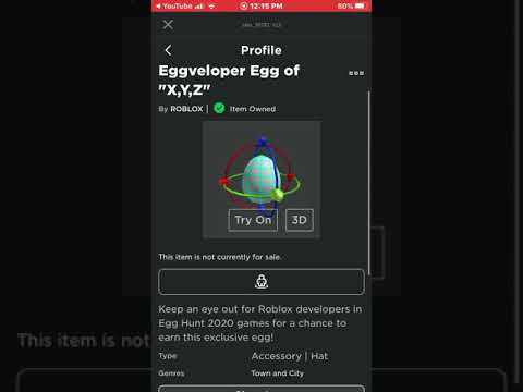 HOW TO GET THE X Y Z EGG!