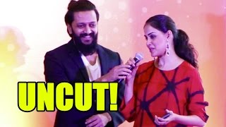 Riteish Deshmukh And Genelia D'Souza Make Adorable Appearance At A launch Event!