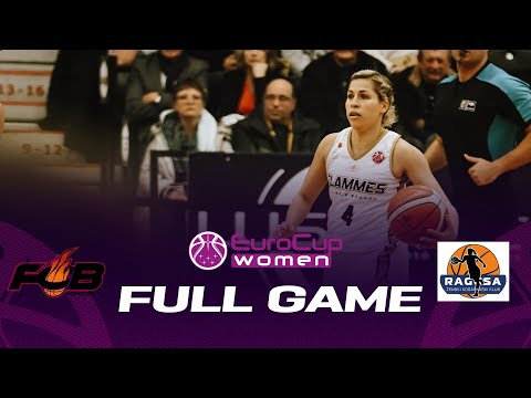 Flammes Carolo Basket v ZKK Ragusa | Full Basketball Game | EuroCup Women 2022-23