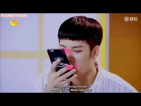 160618 Fresh Sunday - Jackson calling his parents for Father's Day